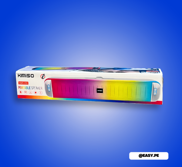 Parlante KMS-253 con Luces Led