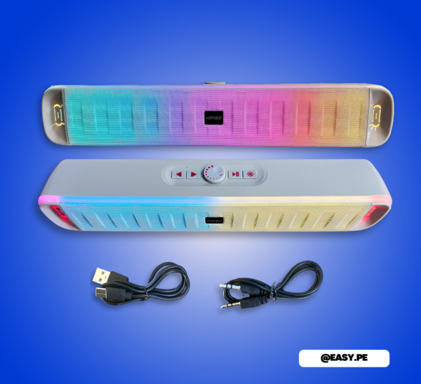 Parlante KMS-253 con Luces Led - Imagen 2